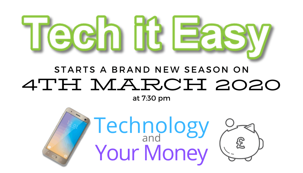 The new Tech it Easy 2020 season starts on 4th March