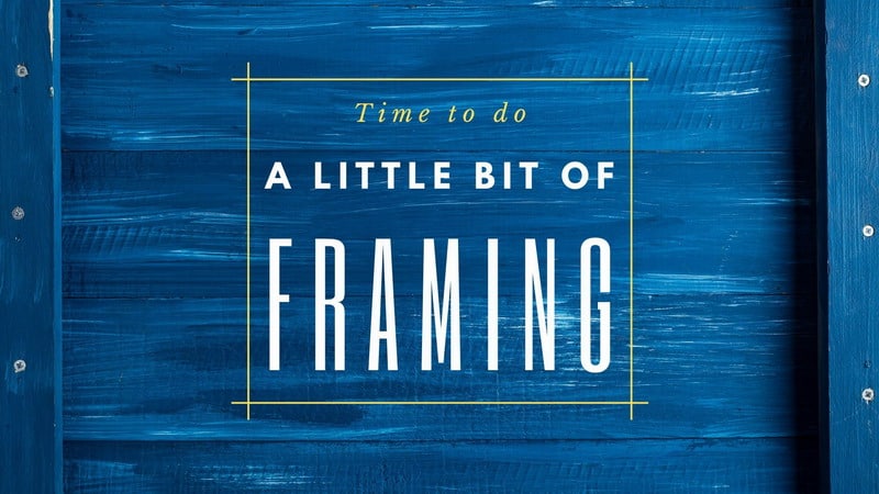 Framing pictures on Canva