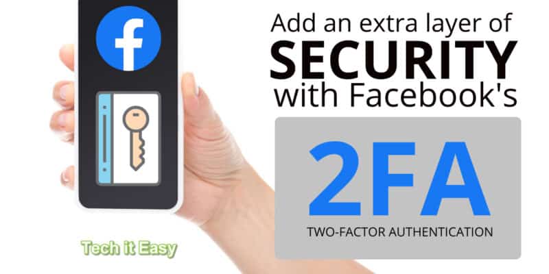 Facebook Two Factor Authentication